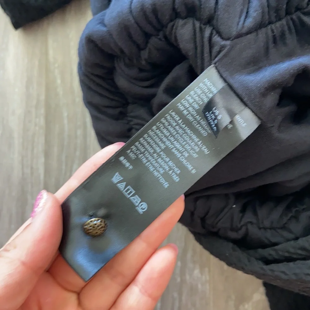 Anthropologie black romper. S - Picture 7 of 11